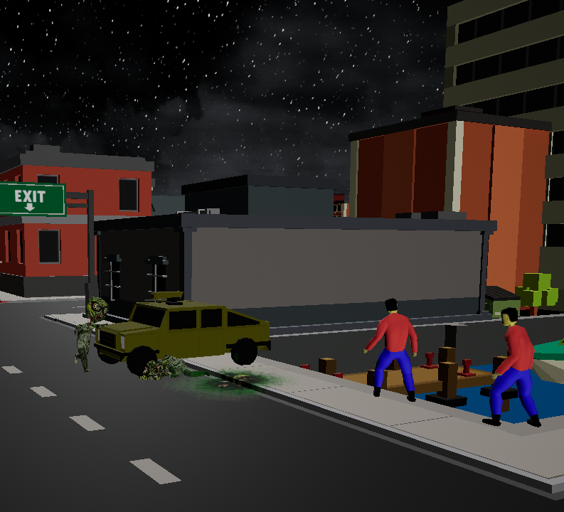 Alien Zombie Road Carnage Road Kill